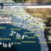 A graphic created by WRC-TV Meteorologist Chuck Bell shows snowfall could impact our area Sunday.