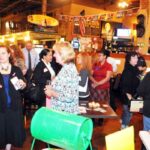 Attendees of the first Garrisonville Neighborhood Networking Meet-up came together at Mainstreet Grill and Bar on Tuesday. (Mary Davidson/PotomacLocal.com)