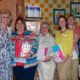 Past President Becky Goodman with Deborah Mackes, Soroptimist Regional Secretary, Cheryl Walter, President, Margaret Glick Dyer, Parliamentarian, Dede Rutherford, Vice-President, Julie Kowalski, Secretary, Sue Brown, Director and Barbara Pendulik, Treasurer