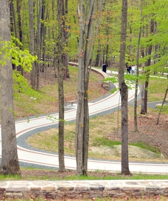 Semper Fidelis Memorial Park in Triangle. (Mary Davidson/PotomacLocal.com)
