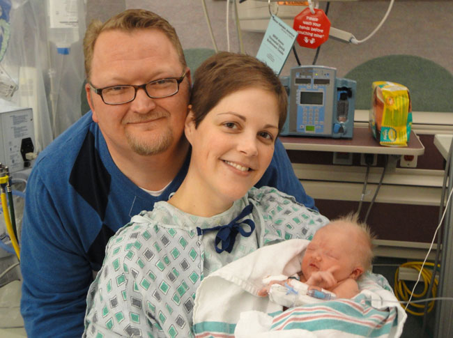 Woodbridge Couple Welcomes Sentara’s First New Baby of 2013 - Potomac ...