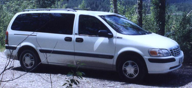 Stafford investigators said a Chevrolet Venture van similar to this one is missing from the Stafford home of a woman found dead Sunday. [Submitted photo] 