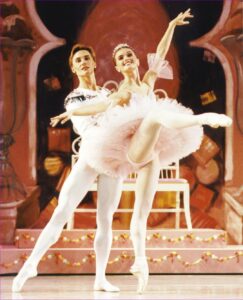 "Irina Dvorovenko & Maxim Beloserkovsky, Stars of American Ballet Theatre. 
