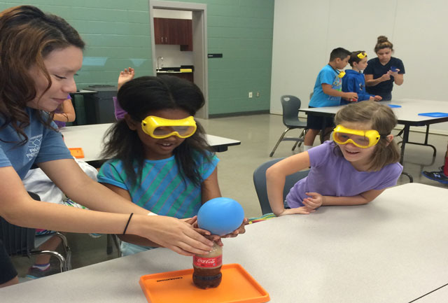 Simply Science returns in spring. Students learn about science with fun and safe home experiments!