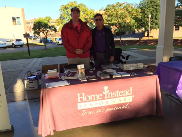 Home Instead Senior Care of Manassas participates in the Walk to End Alzheimer's.