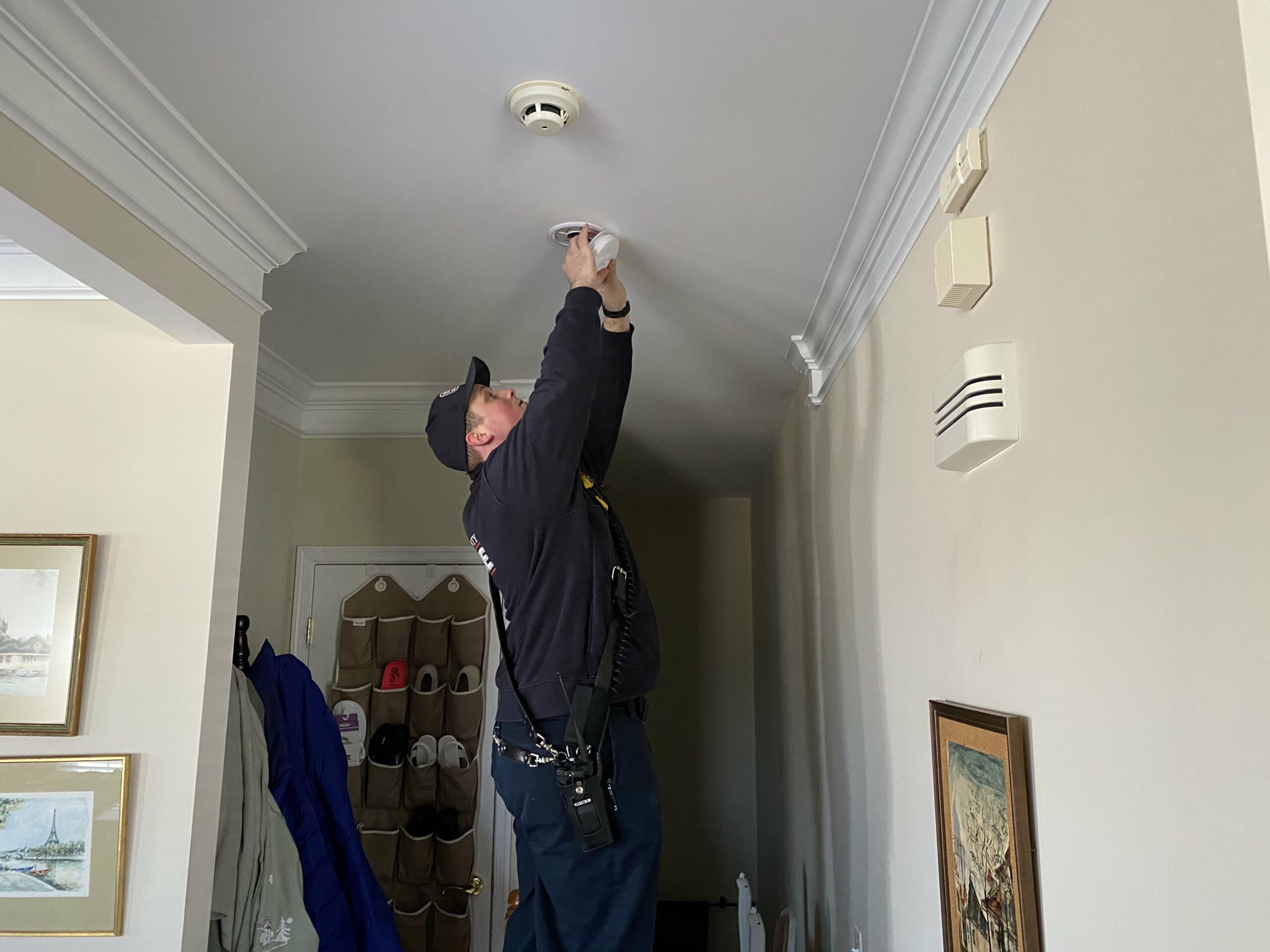 Woodbridge firefighters fan out for smoke alarm education