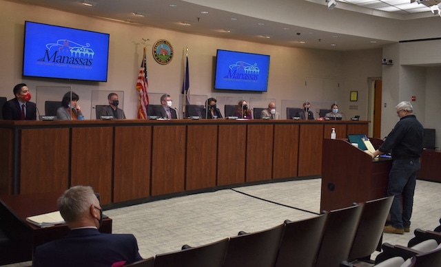 Residents push Manassas City Council to rethink ban on U.S. flags on poles