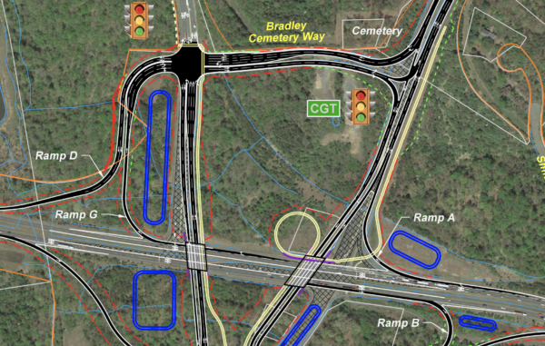 Upgraded Brentsville interchange will bring massive traffic-pattern ...