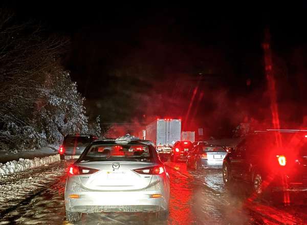 BREAKING 53 miles of I 95 closed Dumfries to near Kings Dominion