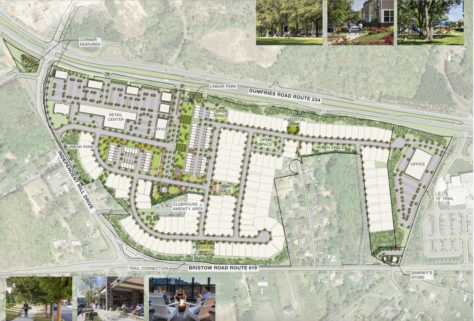 210 homes, commercial space proposed at Independent Hill