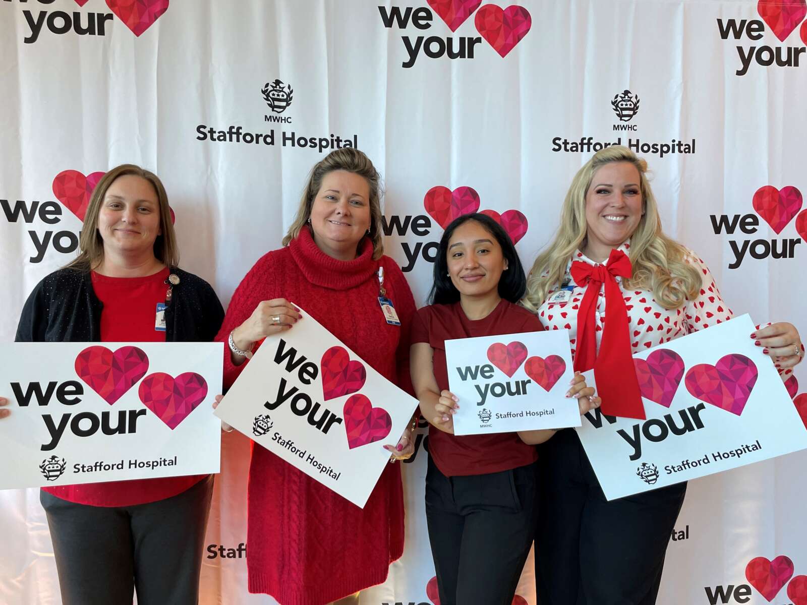 stafford-hosptial-staff-wear-red-for-heart-health