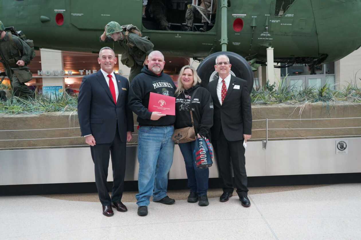 Marine Corps Museum Welcomes 7 Millionth Visitor Potomac Local News   7 Millionth Marine Corps Museum 1260x840 