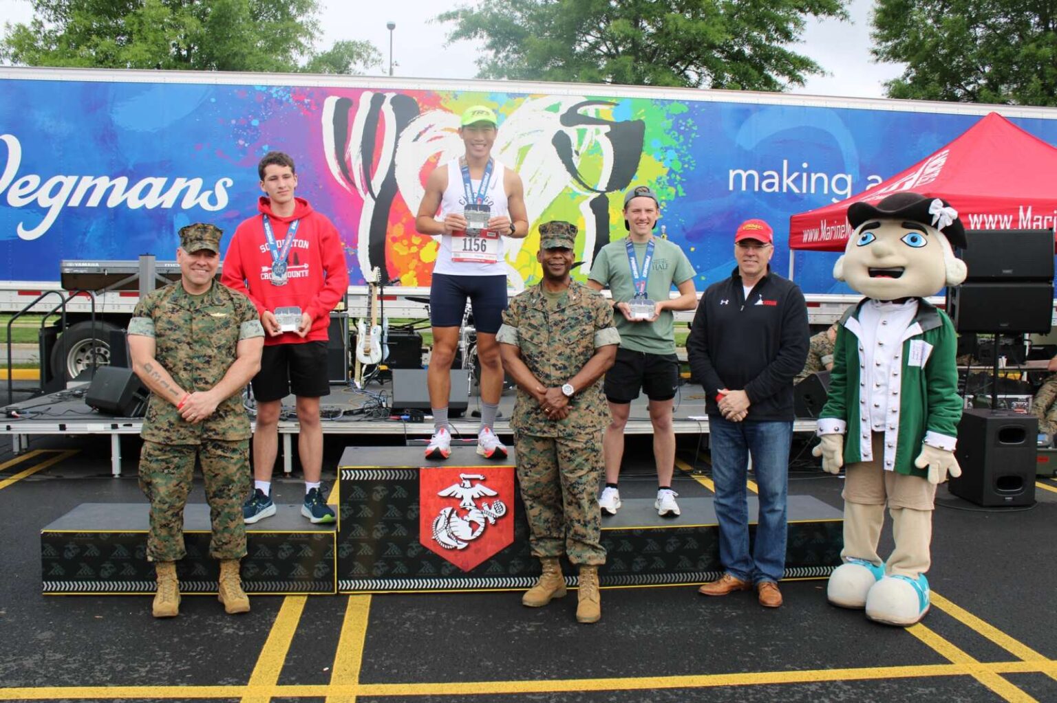 Stafford man finishes first in Marine Corps Historic Half Marathon