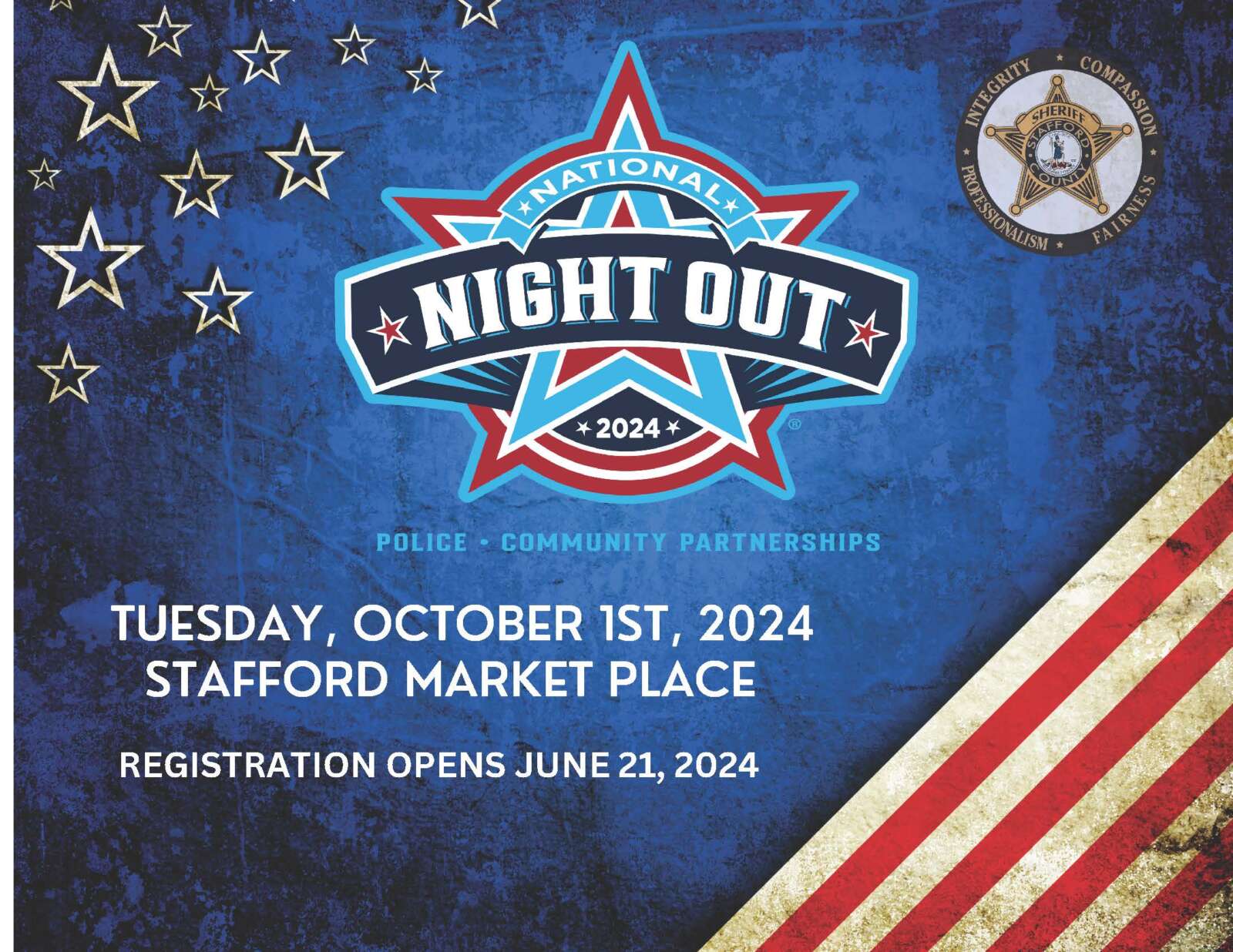 Stafford Sheriff announces 2024 National Night Out Potomac Local News