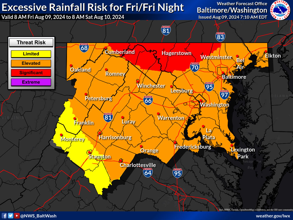 Tornado Watch Extended Remnants of Tropical Storm Debby Bring Heavy